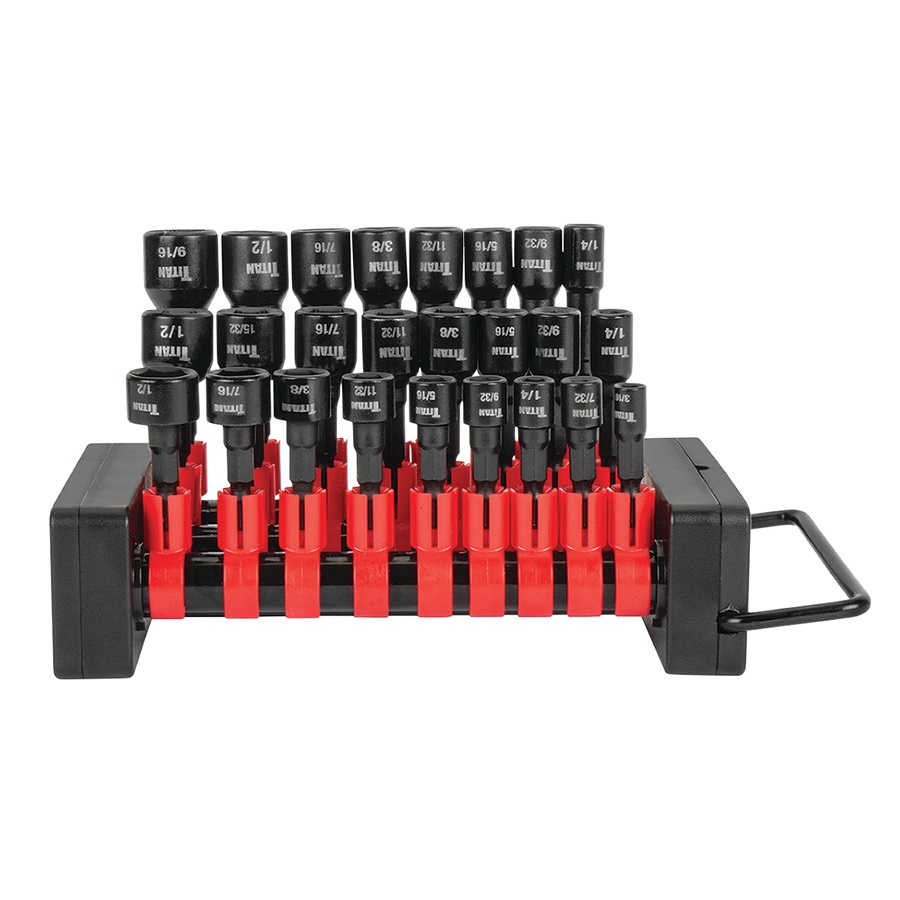 Titan™ 25-Pc SAE Nut Driver Set